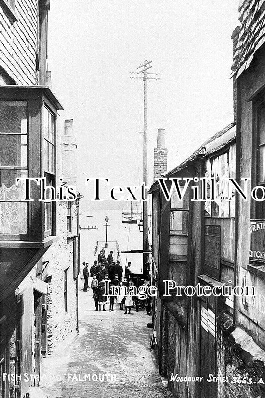 CO 3703 - Fish Strand, Falmouth, Cornwall