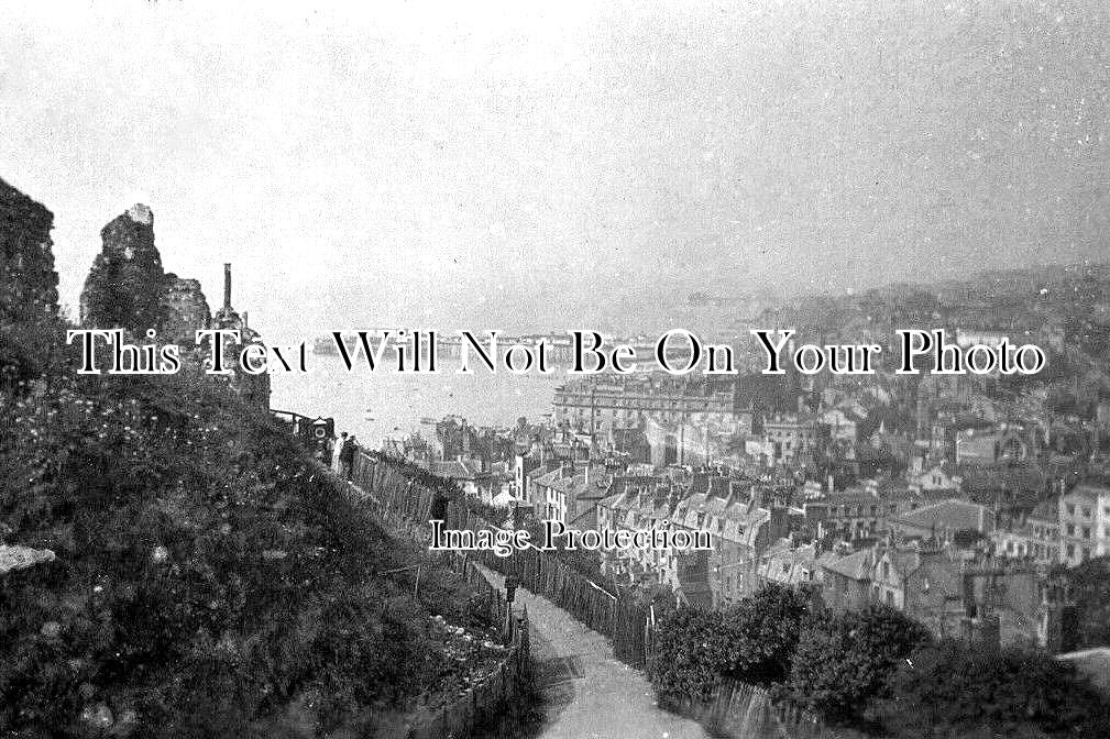 CO 3720 - Hastings From Castle Hill c1926
