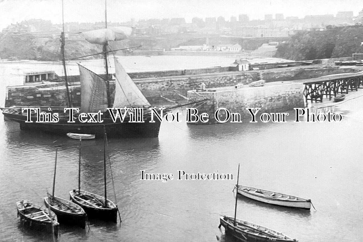 CO 3733 - The New Quay From The Harbour, Newquay, Cornwall