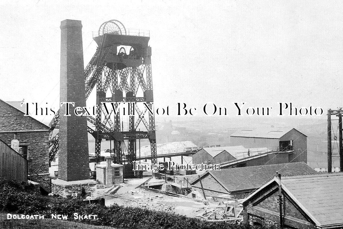 CO 3737 - Dolcoath New Shaft, Mine Pit, Cornwall