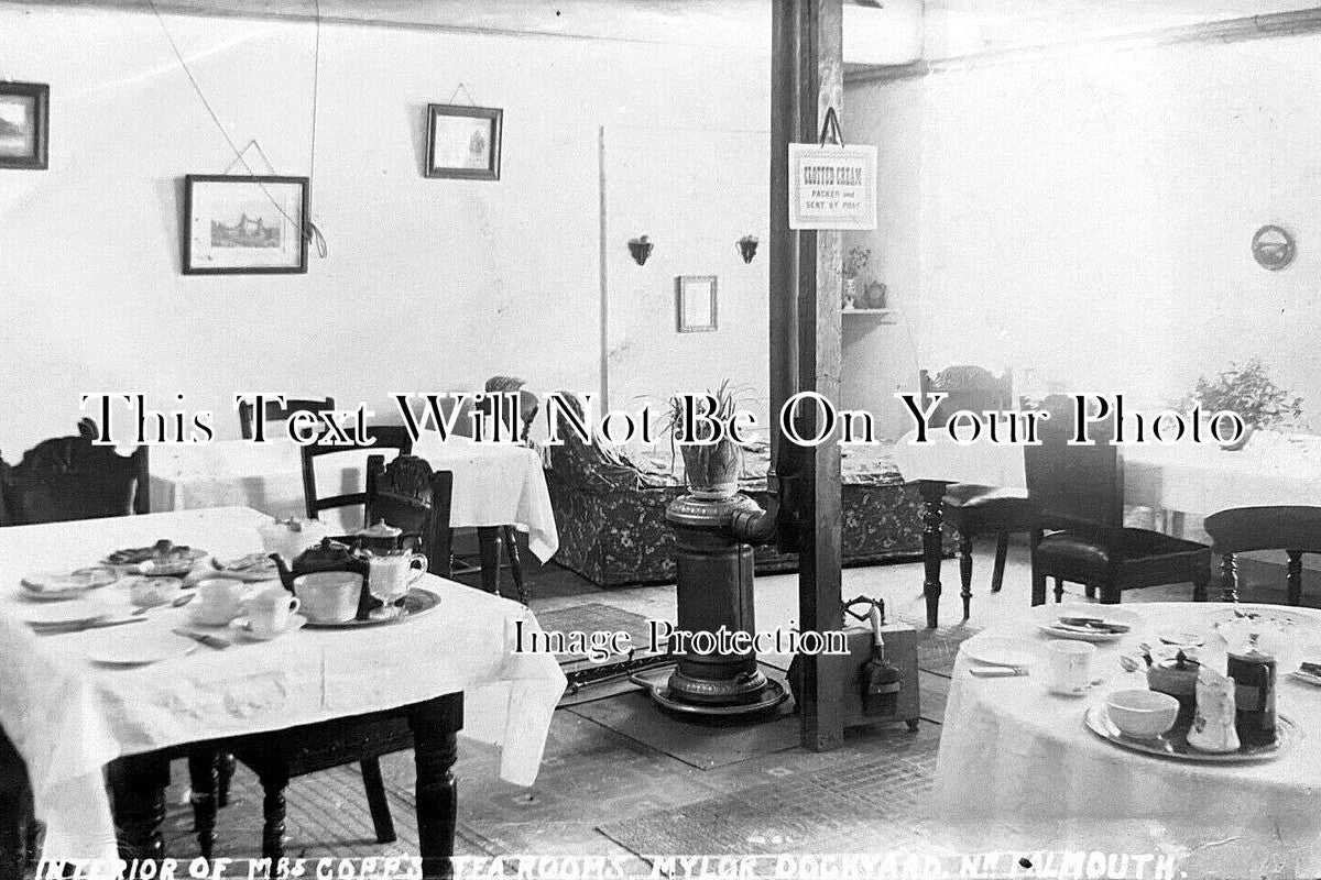 CO 3739 - Mrs Copps Tea Rooms, Mylor Dockyard, Falmouth, Cornwall