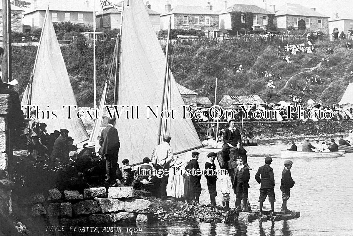 CO 3758 - Hayle Regatta, Cornwall 1904