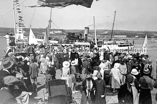 CO 3767 - Steam Ship, Scilly Isles, Cornwall