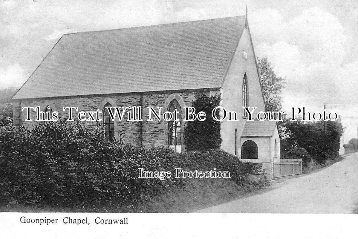 CO 3768 - Goonpiper Wesleyan Chapel, Cornwall
