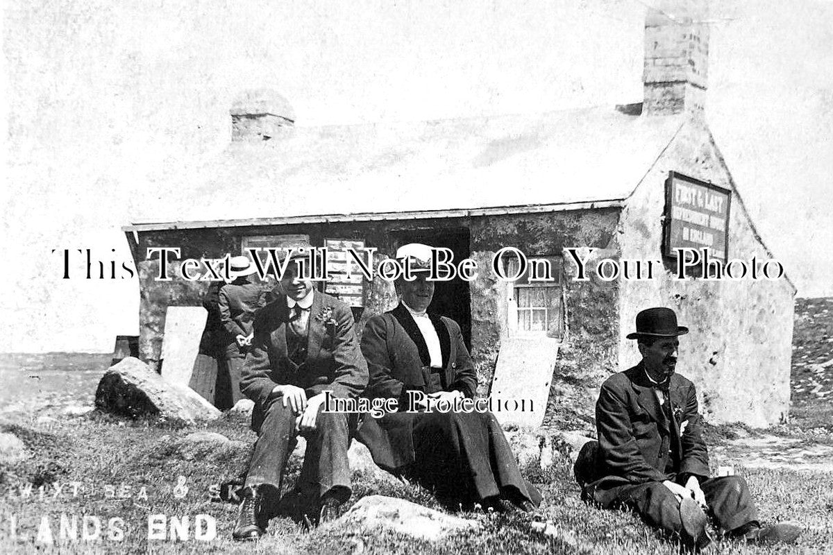 CO 3781 - Twixt Sea & Sky, Lands End, Cornwall c1914