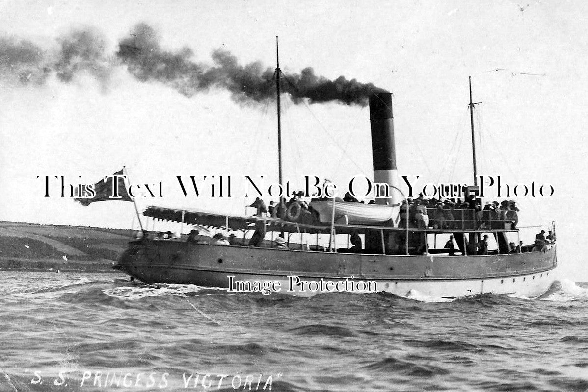 CO 380 - River Fal Steamer 'Princess Victoria', Cornwall