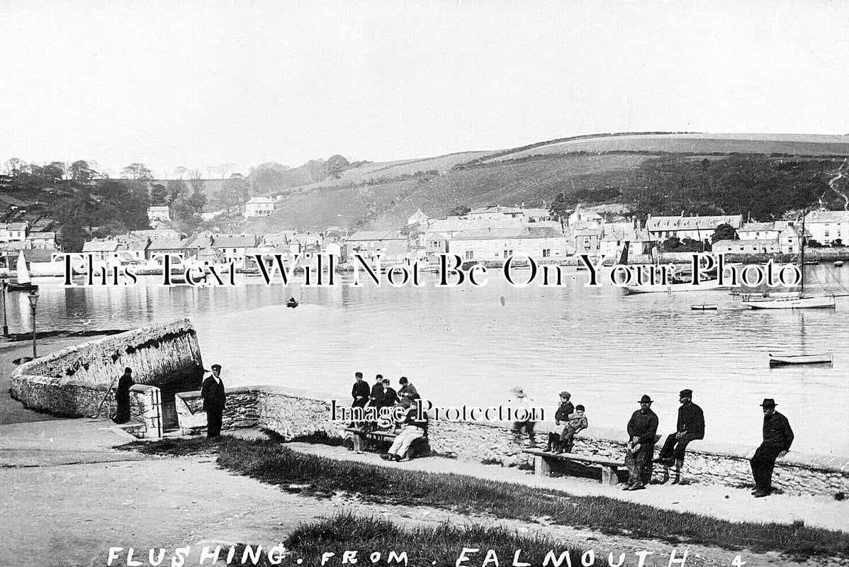 CO 3809 - Flushing From Falmouth, Cornwall