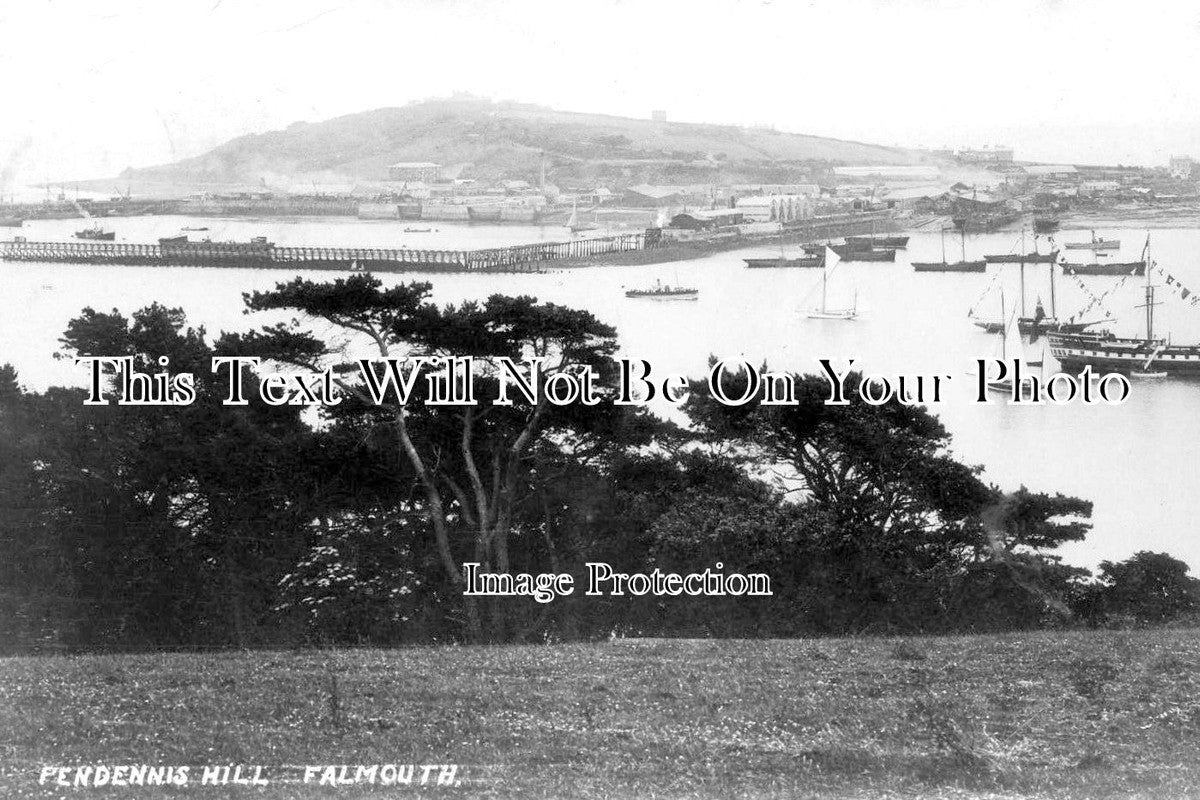 CO 3811 - Pendennis Hill, Falmouth, Cornwall