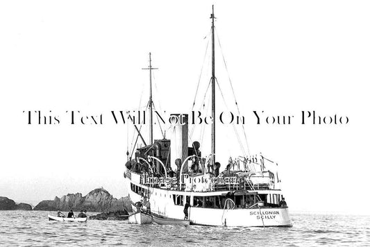 CO 3905 - Scillonian Aground On Wingletang Ledge, St Agnes, Cornwall 1951