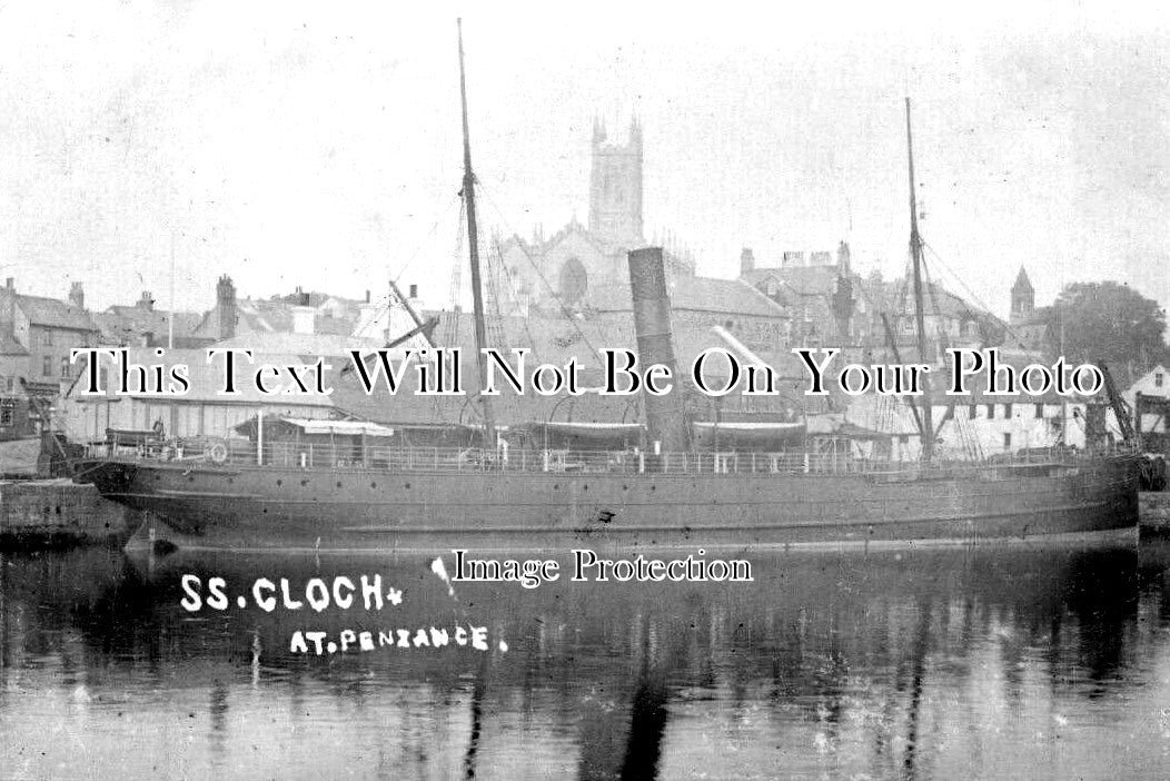 CO 3907 - SS Cloch At Penzance, Cornwall