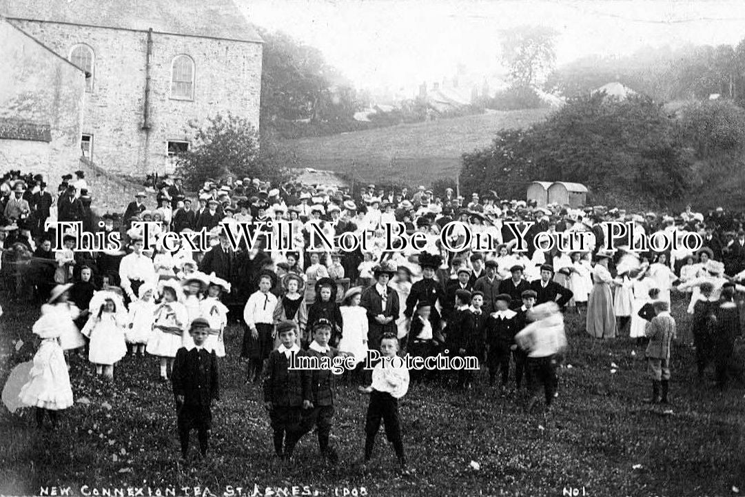 CO 392 - New Connections Tea, St Agnes, Cornwall c1908