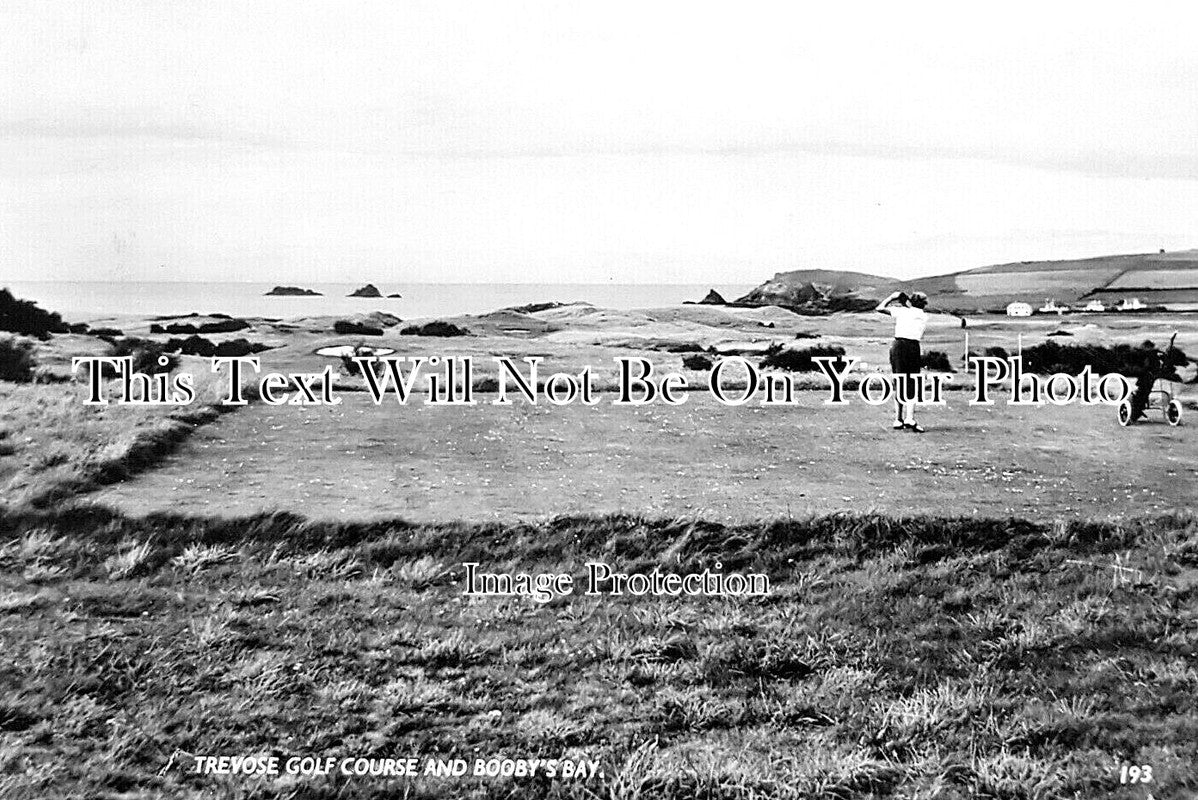 CO 3923 - Trevose Golf Course & Bobbys Bay, Padstow, Cornwall