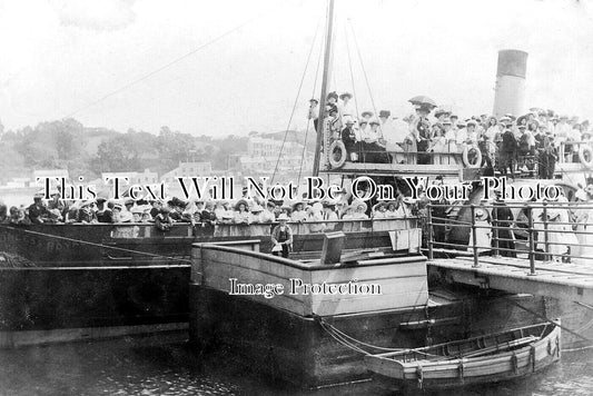 CO 3932 - Paddle Steamer Princess Royal, Saltash, Cornwall
