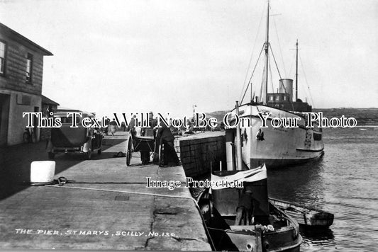 CO 394 - The Pier, St Marys, Isles Of Scilly, Cornwall