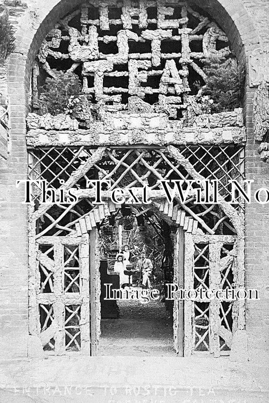 CO 3944 - Entrance To The Rustic Tea, Saltash, Cornwall