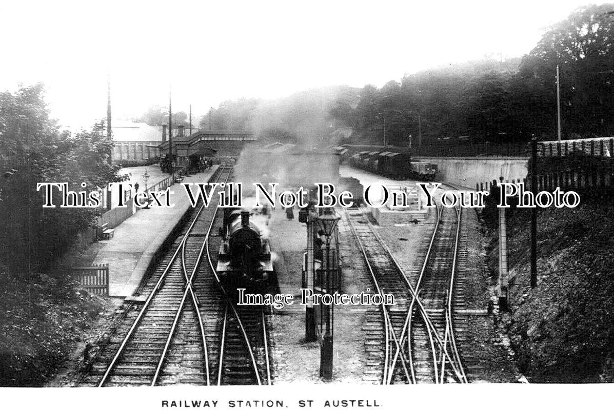 CO 3967 - St Austell Railway Station, Cornwall