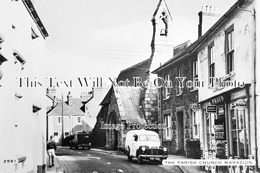 CO 3983 - The Parish Church, Marazion, Cornwall