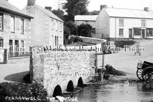 CO 4000 - The Bridge, Perranwell, Cornwall c1926