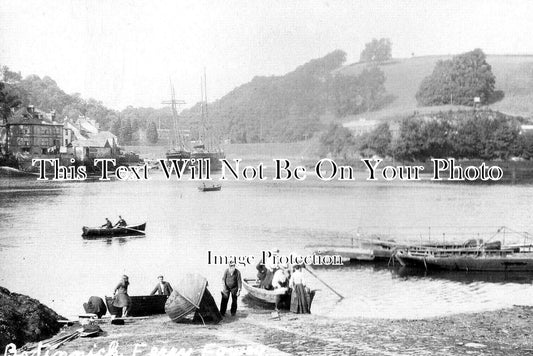 CO 4007 - Bodinnick Ferry, Fowey, Cornwall c1900