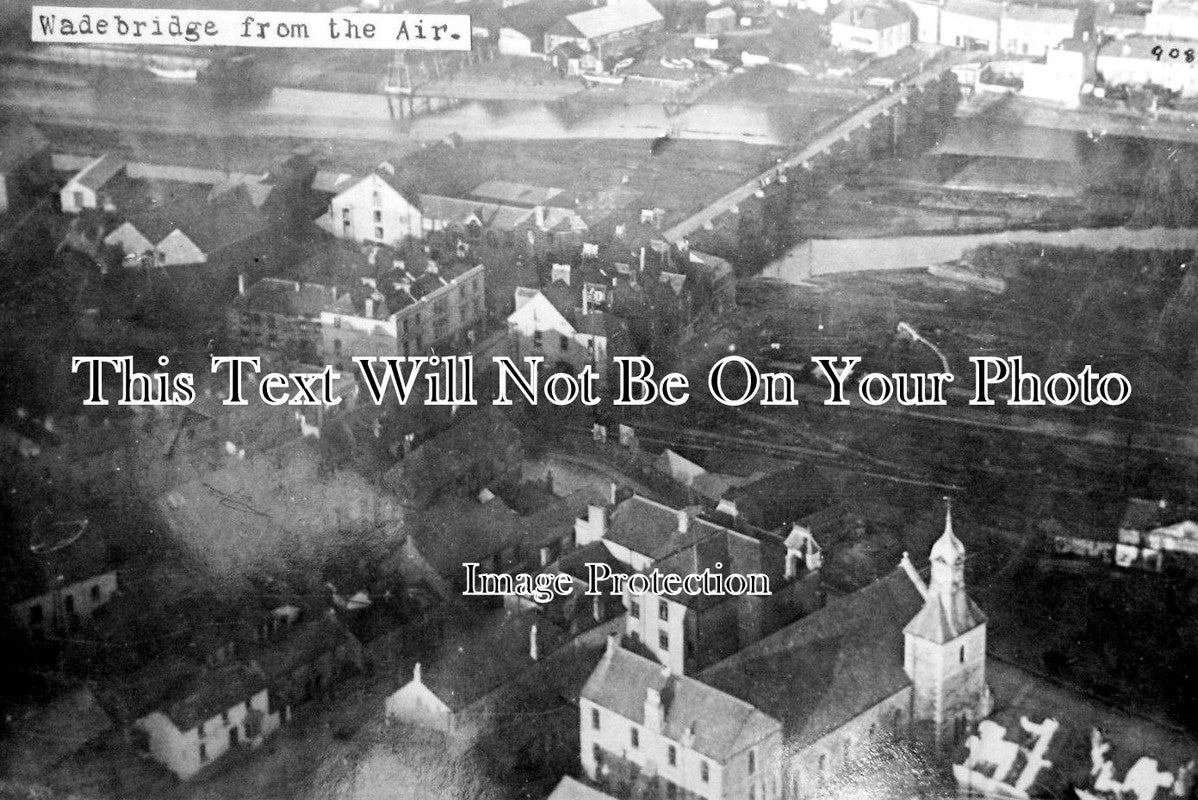CO 401 - Aerial View Of Waebridge, Cornwall c1927