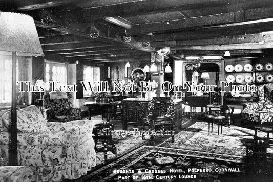 CO 4028 - Noughts & Crosses Hotel, Polperro, Cornwall