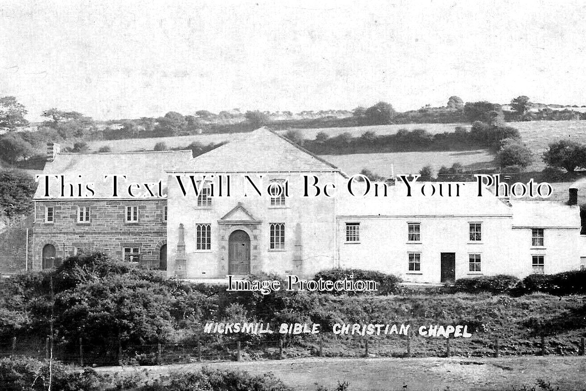 CO 4045 - Hicks Mill Bible Christian Chapel, Cornwall