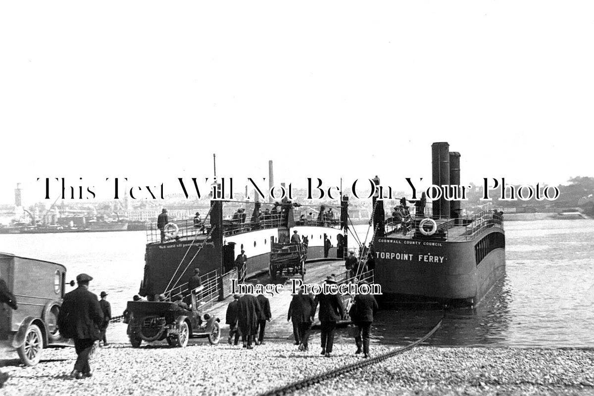 CO 4050 - Torpoint Ferry, Saltash, Cornwall