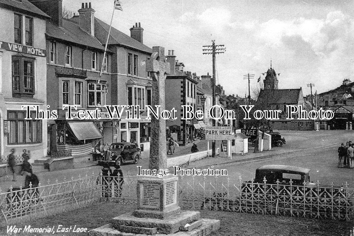 CO 406 - War Memorial, East Looe, Cornwall
