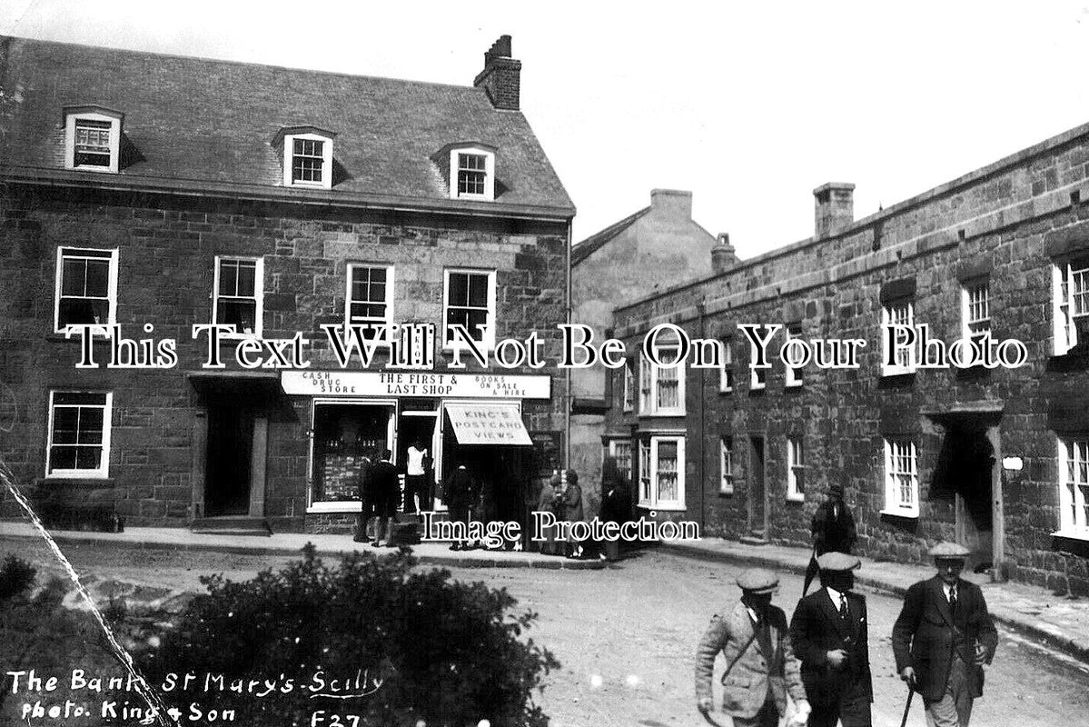 CO 4060 - The Bank Of St Marys, Scilly Isles, Cornwall c1933