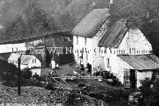 CO 4096 - An Old Cornish Homestead, Cornwall