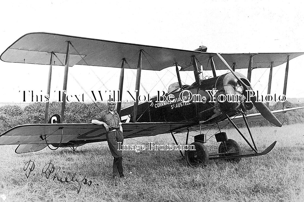 CO 4134 - Cornwall Aviation Co Aeroplane, St Austell, Cornwall