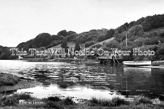 CO 4139 - River At Lerryn, Fowey, Cornwall