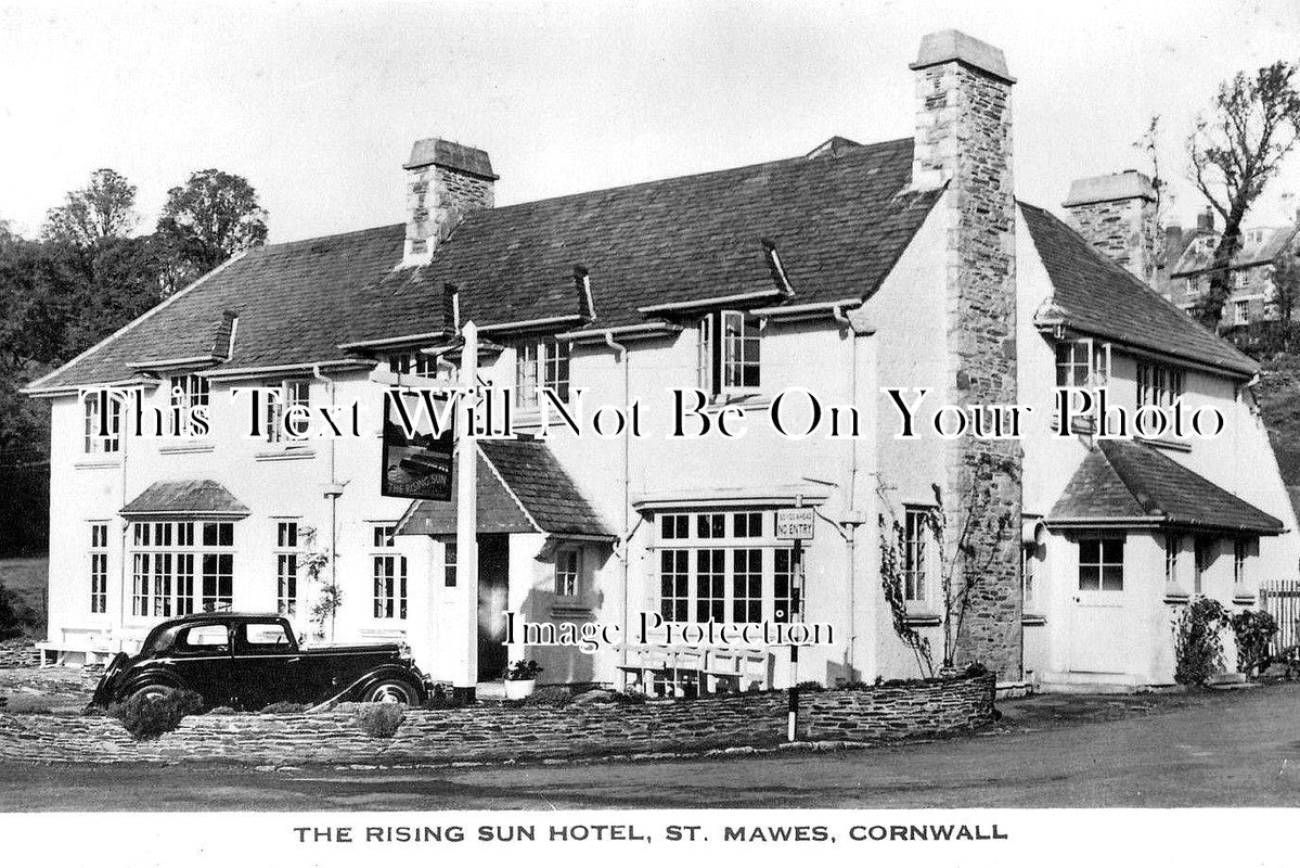 CO 4142 - The Rising Sun Hotel, St Mawes, Cornwall