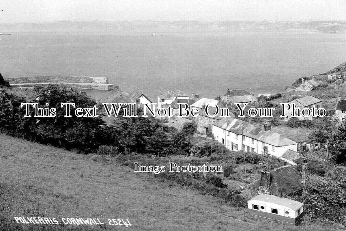 CO 4157 - Polkerris, Cornwall c1959