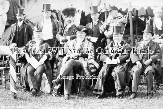 CO 4182 - Helston Flora Show, Lord Mayor Party, Cornwall c1907