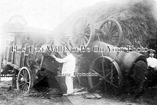 CO 4219 - Steam Traction Engine Accident, Truro, Cornwall