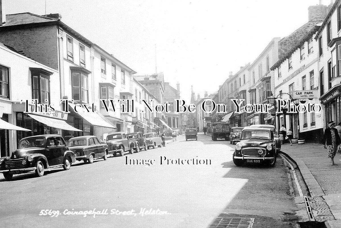 CO 4224 - Coinagehall Street, Helston, Cornwall c1950