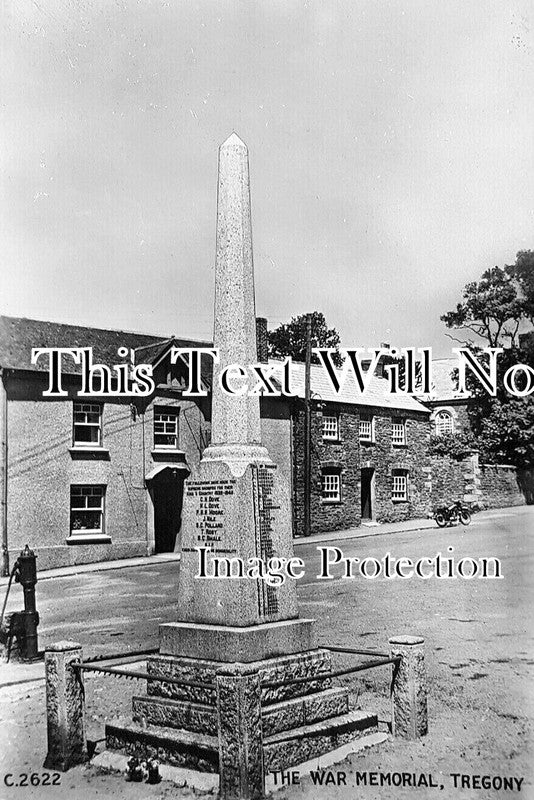 CO 4264 - Tregony War Memorial, Cornwall