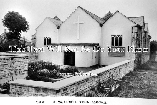 CO 4276 - St Marys Abbey, Bodmin, Cornwall