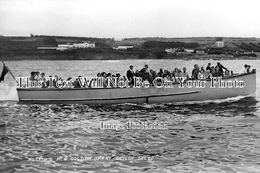 CO 429 - 'Golden Spray' Motor Ferry, Scilly Isles, Cornwall