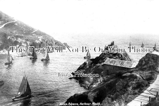 CO 4292 - Polperro Harbour Mouth, Cornwall