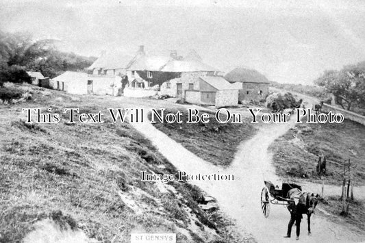 CO 437 - St Gennys Village Farm, Cornwall c1909