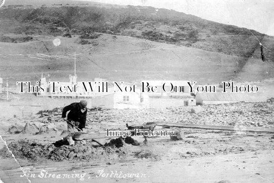 CO 473 - Tin Streaming, Mining, Porthtowan, Cornwall c1902