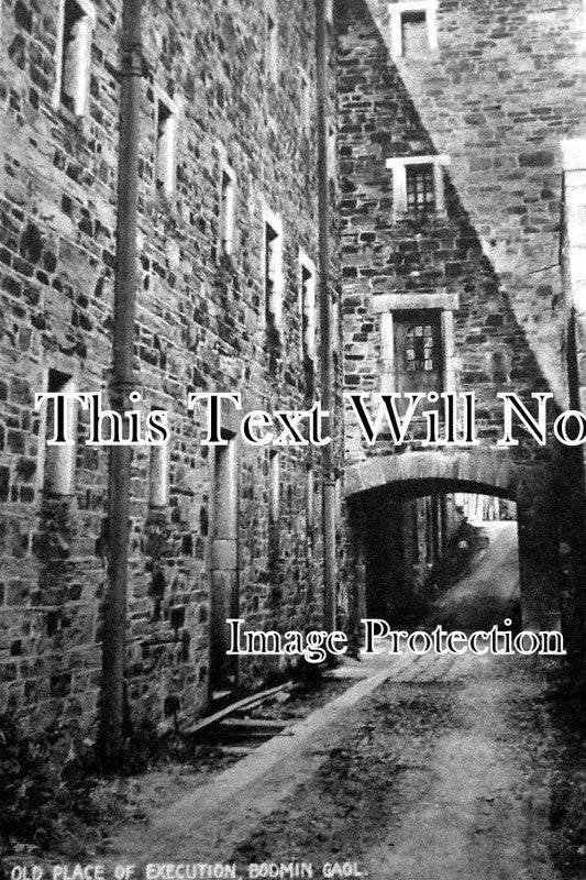 CO 483 - Old Place Of Execution, Bodmin Gaol, Cornwall