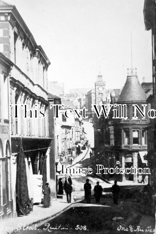 CO 495 - Fore Street, Redruth, Cornwall c1904