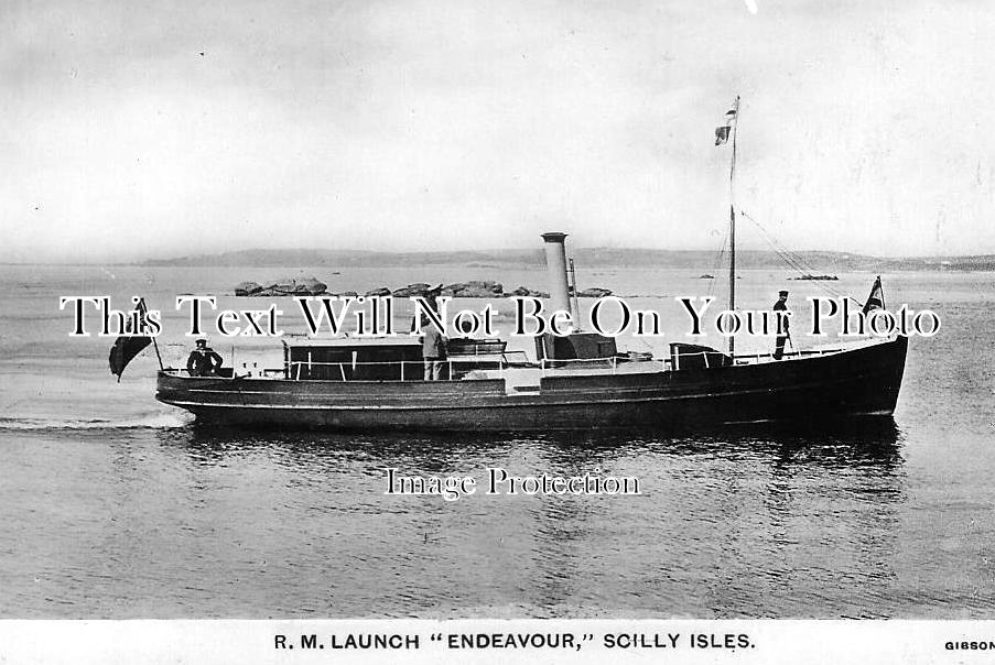 CO 506 - R.M Steamboat 'Endeavour', Isles Of Scilly, Cornwall