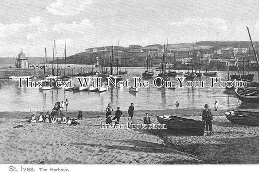 CO 512 - The Harbour, St Ives, Cornwall c1904