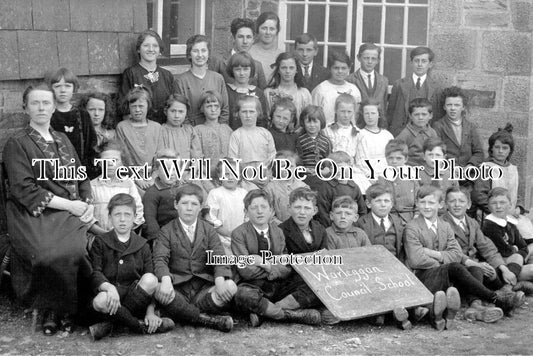 CO 518 - Warleggan Council School Group, Cornwall c1912
