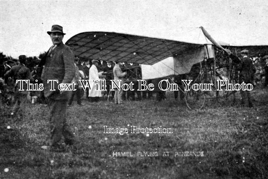 CO 566 - Penzance Flying Display, Gustav Hamel, Cornwall 1913