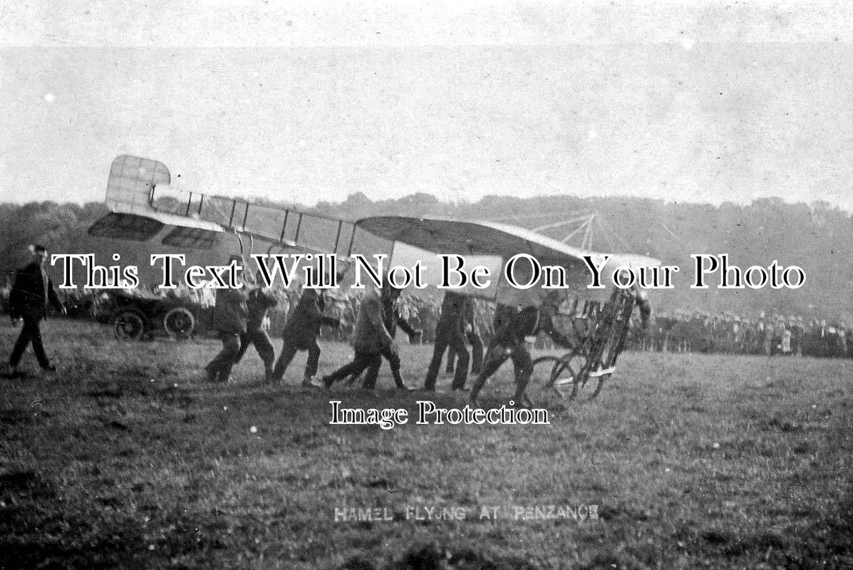 CO 567 - Penzance Flying Display, Gustav Hamel, Cornwall 1913